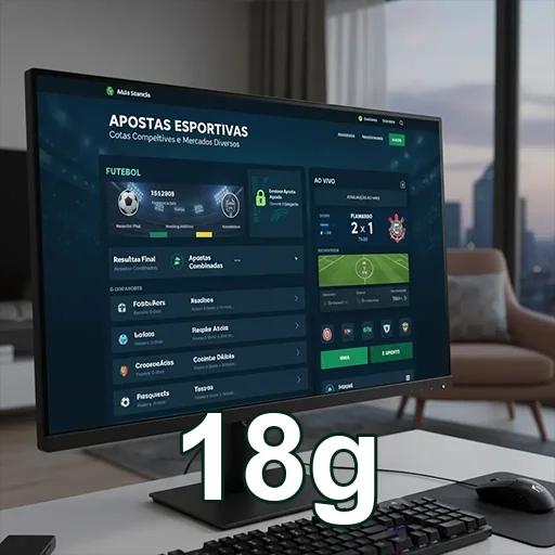 Aposte com segurança e responsabilidade - 18g