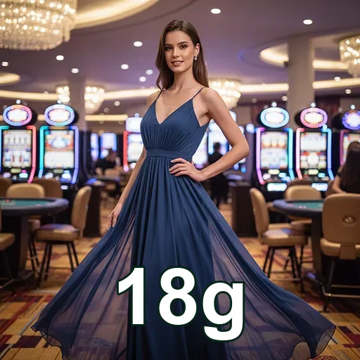 Serviços VIP de cassino oferecidos pelo 18g, com imagens de jogos e uma experiência exclusiva.